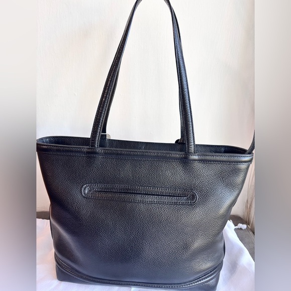 NWT Brighton Leopard Lex Tote Uptown Spots Black Leather Embroidered Flowers - Picture 2 of 15